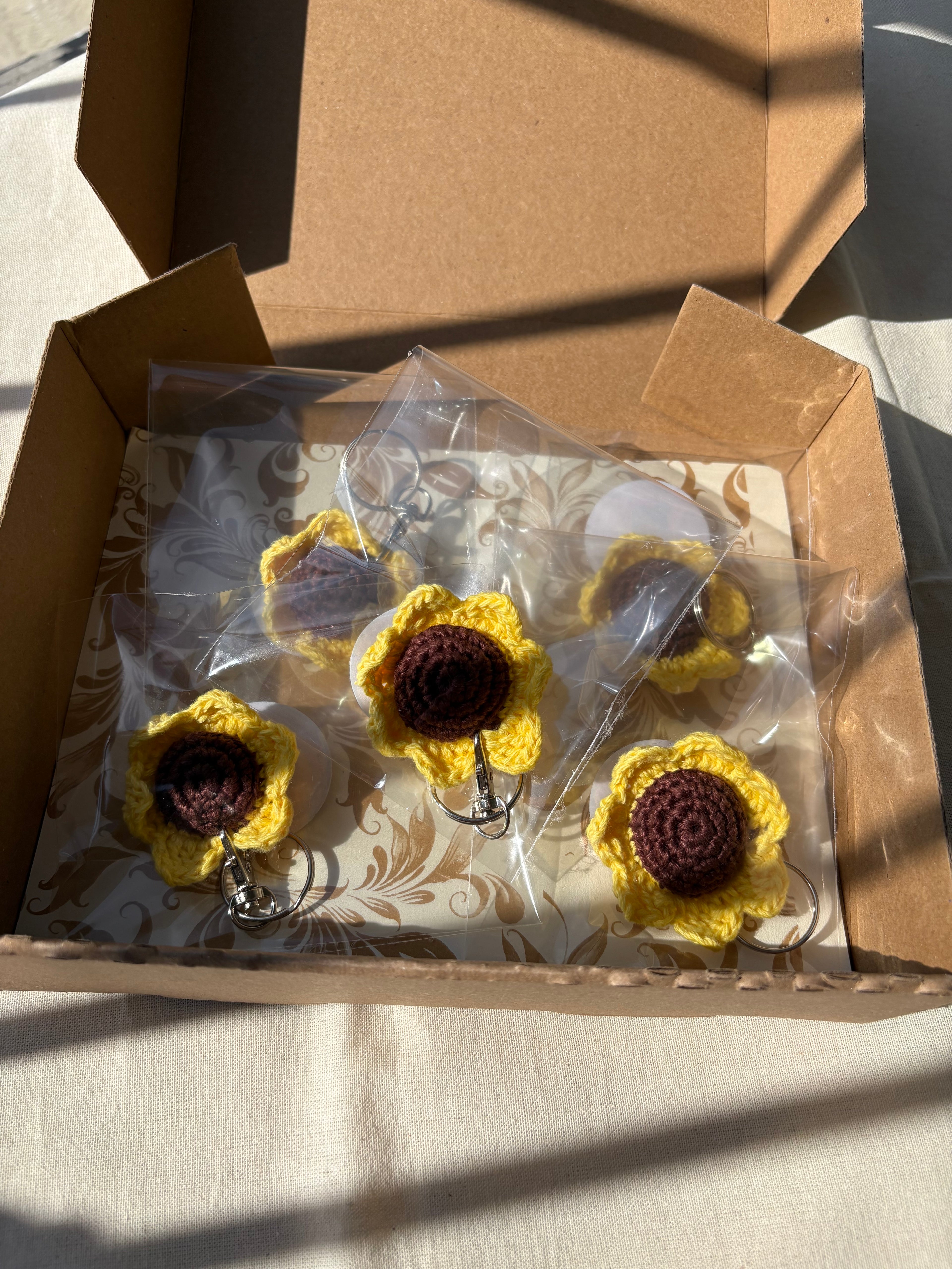 SunFlower | Set de llaveros 5 piezas