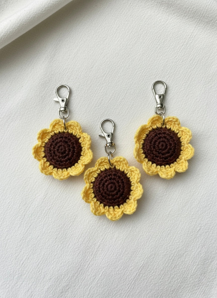 SunFlower | Set de llaveros 3 piezas